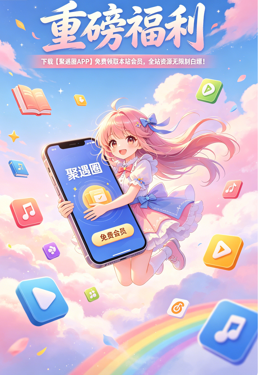 【福利】下载聚遇圈 APP免费领取本站会员